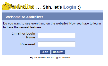 Legacy Andreiixe screenshot