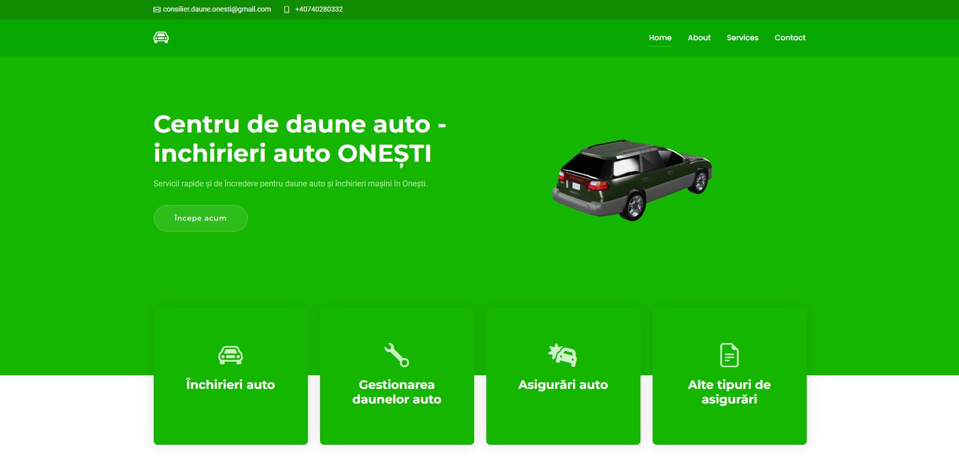 contasib.ro Website screenshot